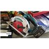 Image 2 : CORDLESS MAKITA CIRCULAR SAW BATTERY AND CHARGER