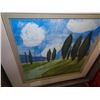 Image 2 : MODERN FRAMED DESIGNER PRINT OF TREES