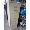 Image 1 : 4 DRAWER METAL FILING CABINET