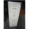 Image 1 : 4 DRAWER METAL FILING CABINET