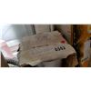 Image 2 : LARGE ROLL OF VINYL BRITE CAL GLASS PERMANENT ADHESIVE SHEET 3 MIL WHITE W/ GREY 54"