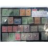 Image 2 : PAGE OF EARLY NEWFOUNDLAND STAMPS AND STRIPE OF CHINA/REPULIC OF CHINA STAMPS
