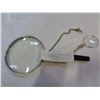 Image 3 : JEWELERS GLASSES, MAGNIFYING GLASS, AND MONOCOLE