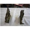 Image 3 : PAIR OF ANTIQUE SAILING SHIP CAST IRON BOOKENDS WITH VERY GOOD ORIGINAL FINISH