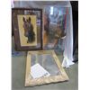 Image 2 : LOT OF COWBOY PRINTS AND IKEA MIRROR