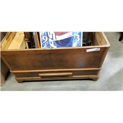 CHESLEY CEDAR LINED TRUNK TRUNK W/ DRAWER