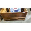 Image 1 : CHESLEY CEDAR LINED TRUNK TRUNK W/ DRAWER