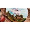 Image 2 : HAND PAINTED AND SIGNED AMERICAN COWBOY PICTURE