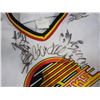 Image 3 : SIGNED CANUCKS YOUTH JERSEY AND WALL SHELF