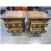 Image 2 : PAIR OF PINE BEDSIDE TABLES