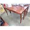 Image 1 : 1 DRAWER MAHOGANY HALL TABLE