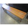 Image 2 : LONG OAK BENCH