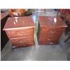 Image 1 : PAIR OF MAHOGANY NIGHT STANDS