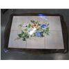 Image 2 : TILE TOP FRENCH PROVINCIAL END TABLE