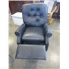 Image 2 : BLACK LEATHER RECLINER
