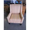 Image 1 : STRIPED STYLUS ARMCHAIR