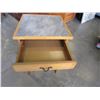 Image 2 : TILE TOP 1 DRAWER NIGHT STAND