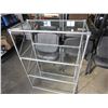 Image 2 : 4 TIER METAL AND GLASS SHELF