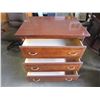 Image 2 : MAHOGANY 3 DRAWER DRESSER