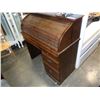 Image 1 : PINE ROLL TOP DESK
