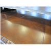 Image 8 : ASHLEY FLOOR MODEL HIGHLY CARVED MAHOGANY DINING TABLE WITH 2 EXTENSIONS, 3 ARM CHAIRS, 3 SIDE CHAIR