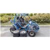 Image 1 : BLUE OFF ROAD SIDE BY SIDE WITH ROLL CAGE AND BRAND NEW BATTERY, RUNS, NEEDS CARB CLEANED, WITH EXTR