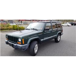 1999 JEEP CHEROKEE SPORT 4L, 4X4 AUTOMATIC, 312329KM WITH KEY AND REGISTRATION, NEW UPPER AND LOWER 