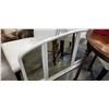 Image 1 : WHITE VINTAGE 3PC MIRROR