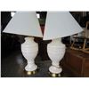 Image 2 : PAIR OF CERAMIC TABLE LAMPS