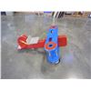 Image 1 : WOODEN CHILDS RIDE ON AIR PLANE