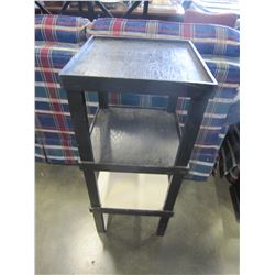 3 TIER BLACK SHELF