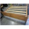 Image 2 : KING SIZE WOOD BEDFRAME