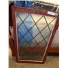 Image 2 : VINTAGE GLASS PANEL