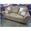 Image 1 : BROWN MICROFIBER SOFA