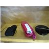 Image 1 : TASCO BINOCULARS, PINK PHONE, AND PHILLIPS CP PLAYER