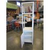 Image 2 : MODERN WHITE TIERED SHELF