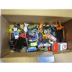 BOX OF DIECAST CARS