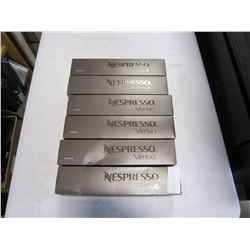 6 BOXES OF NEW VARIOUS NESPRESSO PODS