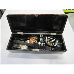 PAINTED JEWELERY BOXES AND WATCHES