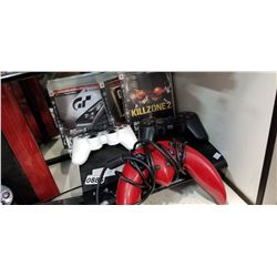 PS3 CONSOLE, CONTROLLERS AND GAMES