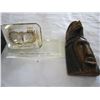 Image 2 : 2 FIRST NATIONS CARVED BOXES AND FIGURE