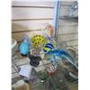 Image 1 : LOT OF ART GLASS FISH, BIRDS, AND EGG