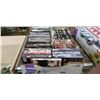 Image 2 : TRAY OF DVDS AND WAR TAPES
