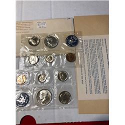 1965 P D US Mint Set Silver Half in Original Package