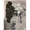 Image 1 : Bag of 38 Total 1943 WWII Steel Pennies Assorted Mints and Grades