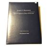 Image 1 : JFK Proof Quality Half Dollars Binder with Sheets Like New