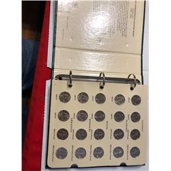 1999 to 2003 Book 1 80 Total Complete 50 State Quarters Including All Silver Proofs
