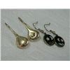 Image 3 : FROM ESTATE - EARRINGS - SILVER - ASSORTED - 2 TTL - some may be as-is