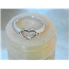 Image 3 : RING - NEW Sterling Silver Heart Ring - SZ 8