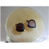 Image 3 : *** NEW *** EARRINGS - BRILLIANT 4.60 CT GARNET & 2 GARNETS IN 10K SOLID YELLOW GOLD SETTING - RETAI